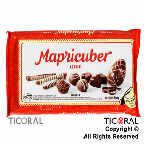 ARCOR MAPRICUBER TABLETA LECHE X 800 GRS